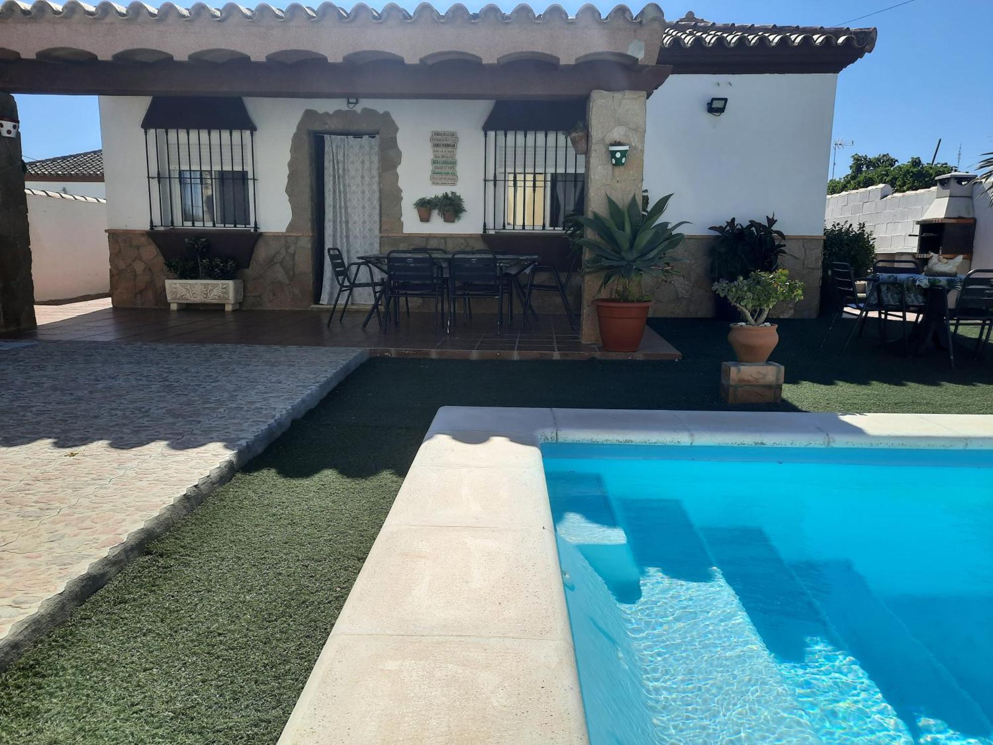 チクラナ・デ・ラ・フロンテーラ Casa La Pepaヴィラ エクステリア 写真