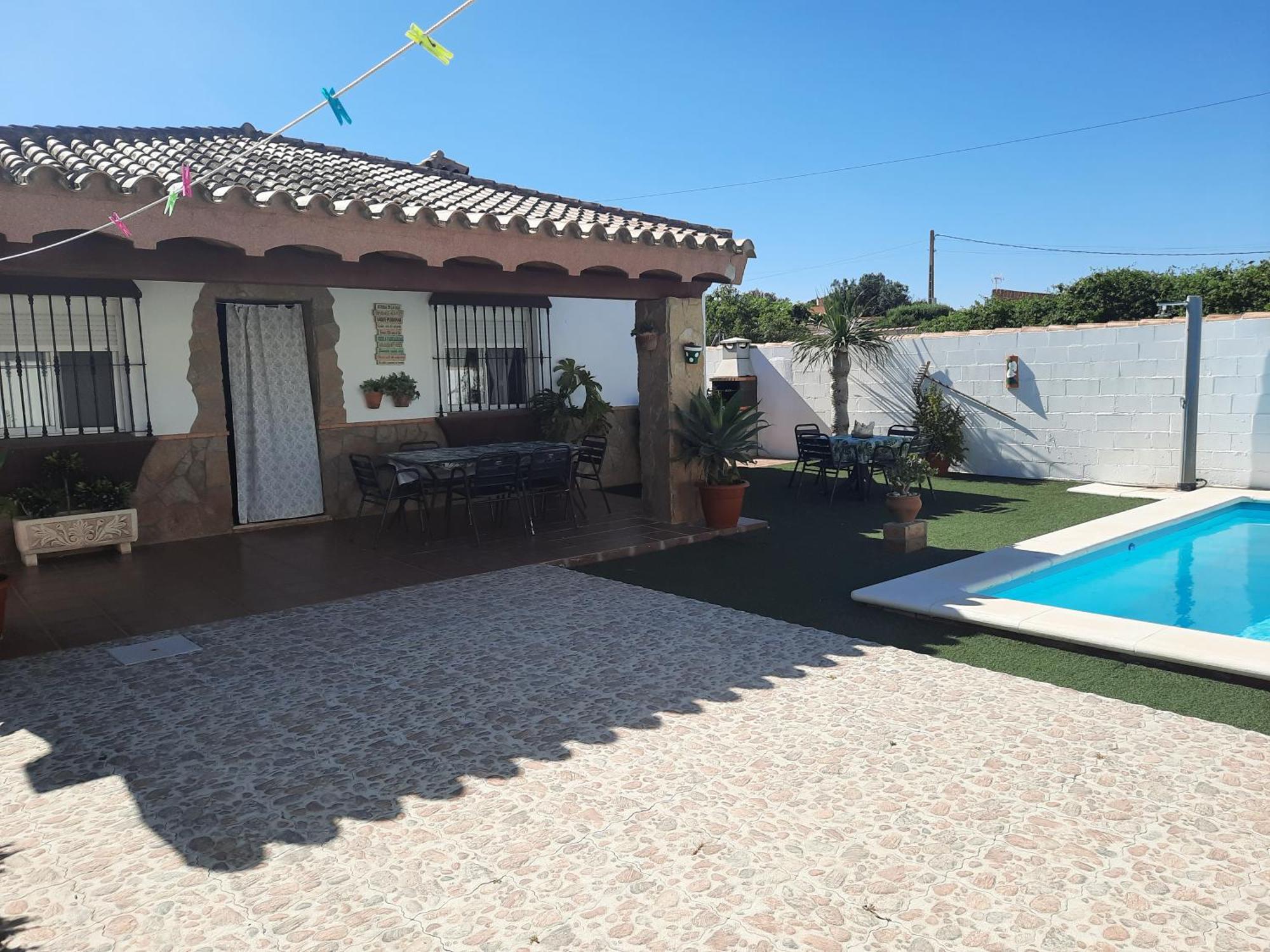 チクラナ・デ・ラ・フロンテーラ Casa La Pepaヴィラ エクステリア 写真
